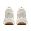 Anta Walker Leather Lined Warm Thickened High-Top Casual Shoes Kids Sneakers White Gray 922618923-1