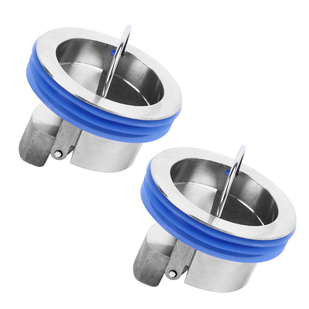 2 Pack Anti Slip Design Floor Drain Sewer Core Brass Floor Strainer Sewer Core Balcony