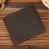 Hot Sale Bifold Leather Wallet Luxury Style Fashion Wallet For Men Leather Original Cowskin Short Purse 2 Folds Slim Purse Coins