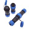 Welding SP21 Waterproof Connectors IP68 Aviation Plug Male Female 2pin 3pin 4pin Screw Connection (SL21-4D)