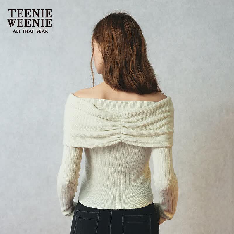 Teenie Weenie Women's Bear Knit Sweater