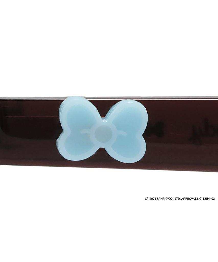 sunglasses UV UV protection rate of or for cute and Sanrio characters Brown [Zoff] Boston-style protection, 99.9% more, unisex, stylish,