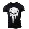 Retro Men's T-shirt, 3D Printed Loose Oversized Clothing, Street, Sparta, Sports Short Sleeves, Hip-hop