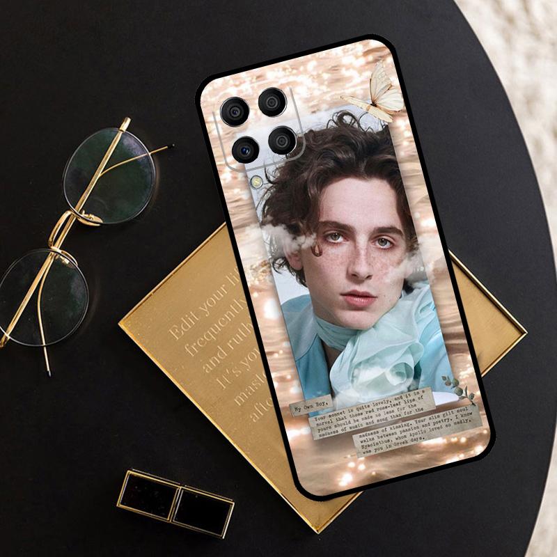 Timothee Chalamet For Samsung Galaxy M12 M13 M14 M15 M35 M55 M34 M54 M33 M53 M21 M31 M11 M32 M52 M06 M16 Case