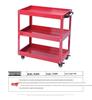 Heavy-Duty Three-Tier Mobile Tool Cart for Auto Repair and Maintenance