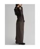 8SECONDS Belted H-Line Long Skirt Khaki