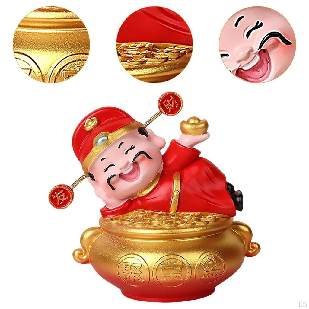 God Statue, , Collector's Item, Ideal Gift, Feng Shui Figurine, Desk Decoration for Parties,
