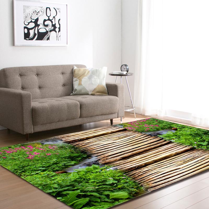 3D Three-Dimensional Painting Living Room Carpet Bedroom Floor Mat