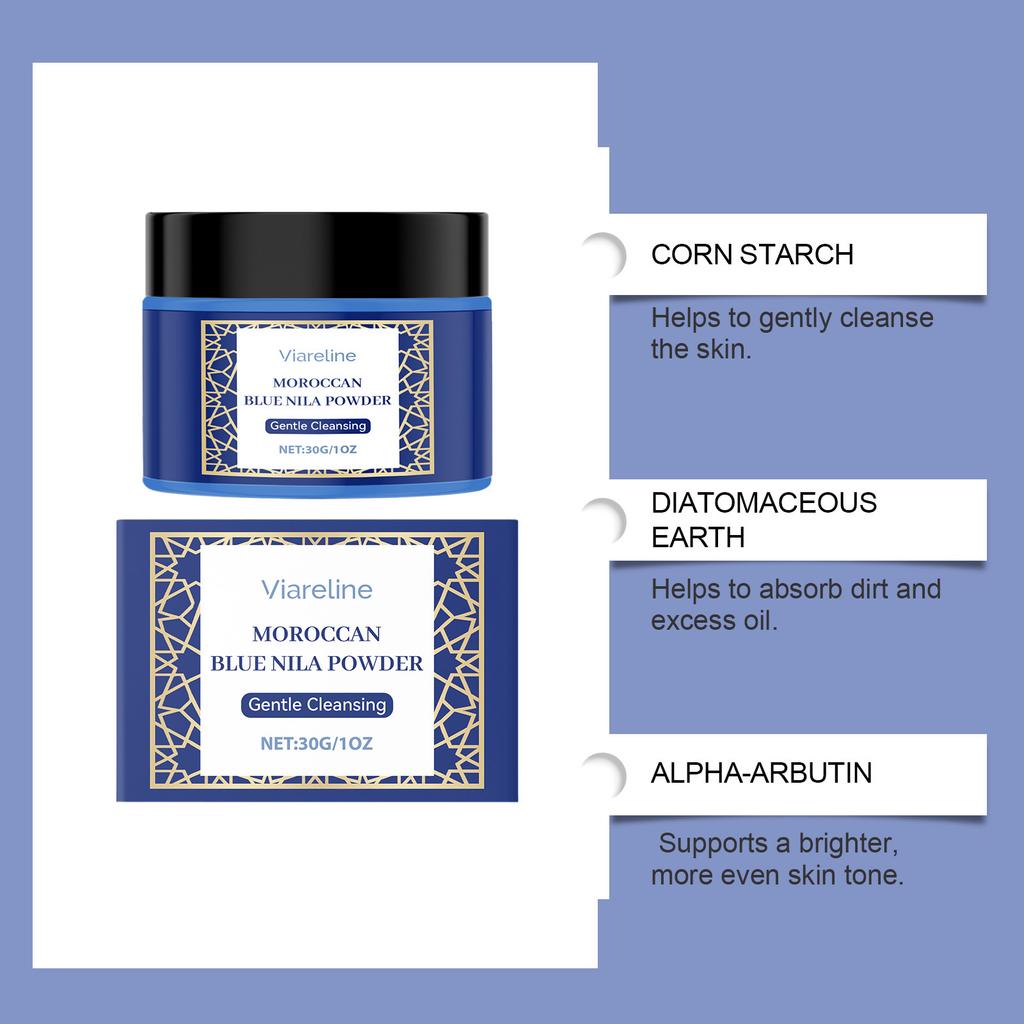 30g Facial Mask Powder Gentle Cleansing Pores Oil Control Increasing Elasticity Deep Hydration Glowing Skin Care Product