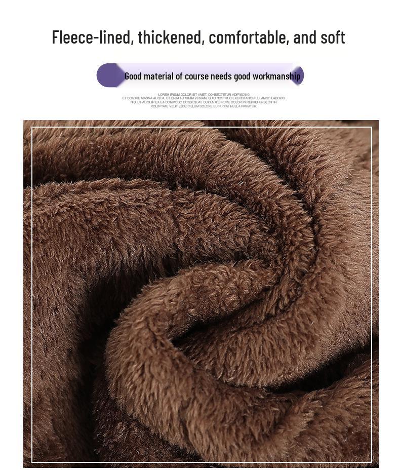 Elderly Women's Fleece-Lined Cotton Jacket - Chinese Style, Stand Collar, Plus Size, Warm Winter Wear for Grandma