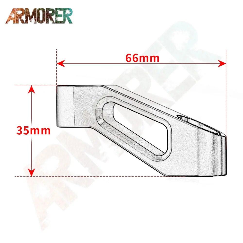 Motorcycle Accessories Mirror Extend Riser Spacers Extension Adapter For YAMAHA TRACER 900 GT TRACER 900GT TRACER900 GT - 2022