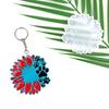 Shiny Glossy Sunflower Dog Paw Ornaments Silicone Epoxy Resin Mold DIY Keychain Pendant Jewelry for Valentine Gift Craft