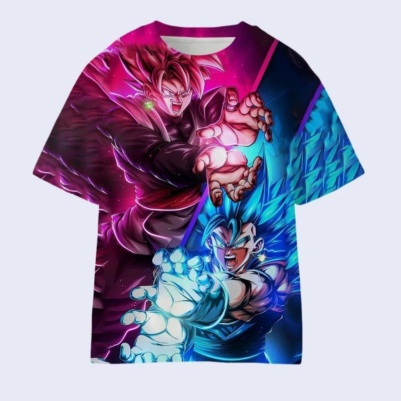 

Japanese Anime Dragon Ball Z 3d Print Vegito Blue Super Saiyan Big Bang Flash T-Shirt Fashion Kids Adults S