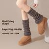 New Imitation Fox Fur Women's Long Stockings Thickened Leg Protection Winter Pile Socks Warm Japanese Style Leg Socks