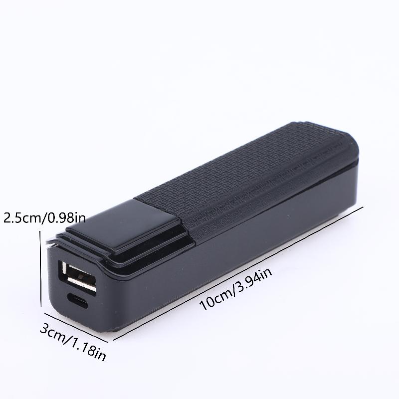 1/2Pcs Portable Usb Charging Case 18650 Battery Box Diy Power Bank Charger Case For Arduino Projects