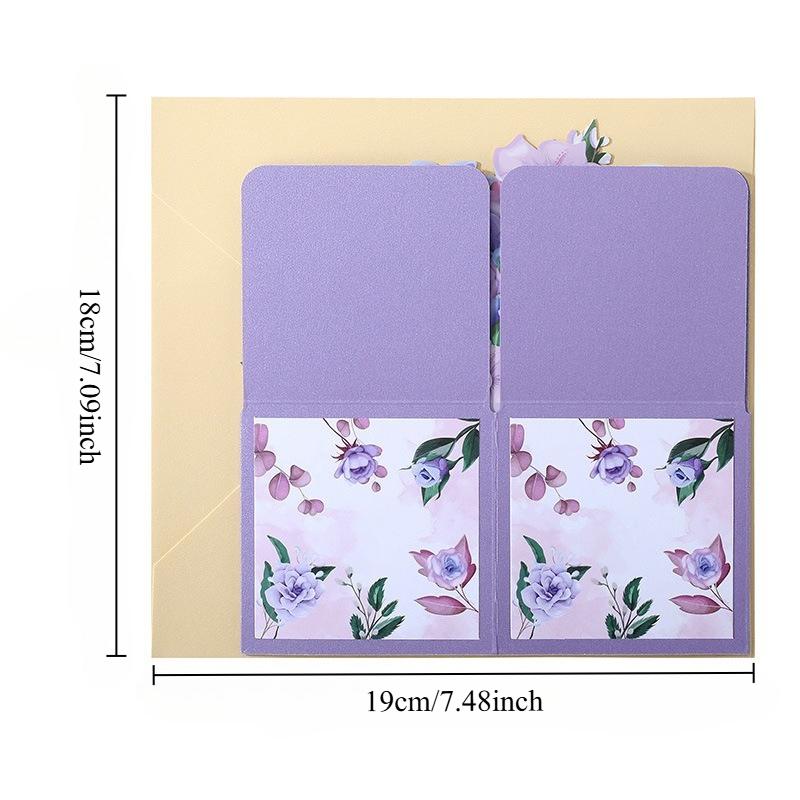 3D Pop Up Hummingbird & Flowers Happy Mother's Day Card 3D Greeting Cards Festival Birthday Wedding Invitations Thank You Card