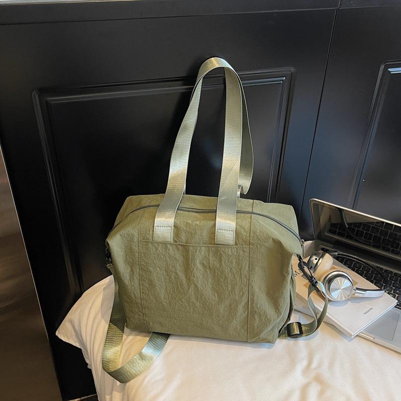 High-value large-capacity bag Go to work High-value portable cloth bag Commuter literary shoulder bag