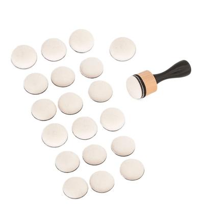 Flache Mini-Farbenmischwerkzeuge, Gewölbte Mini-Farbmischwerkzeuge, Farben auftragen