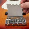 4Pcs Guitar Notched Gauge Ergonomic Guitar Setup Tools Metal Fretboard Measuring Tool for Bass Acoustic Guitar
