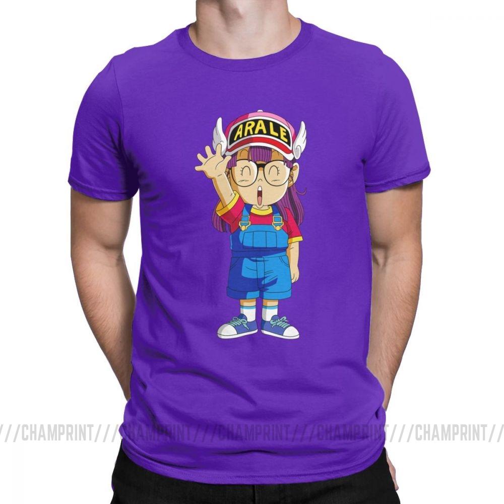 Dr Slump Men T Shirt Arale Funny 100 Cotton Short Sleeve Tees O Neck T Shirt
