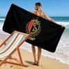 Standard Liege Print Beach Towel, Large Soft Quick Dry Towel for Beach Camping Swimming
