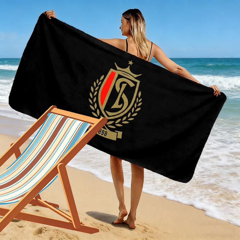 Standard Liege Print Beach Towel, Large Soft Quick Dry Towel for Beach Camping Swimming