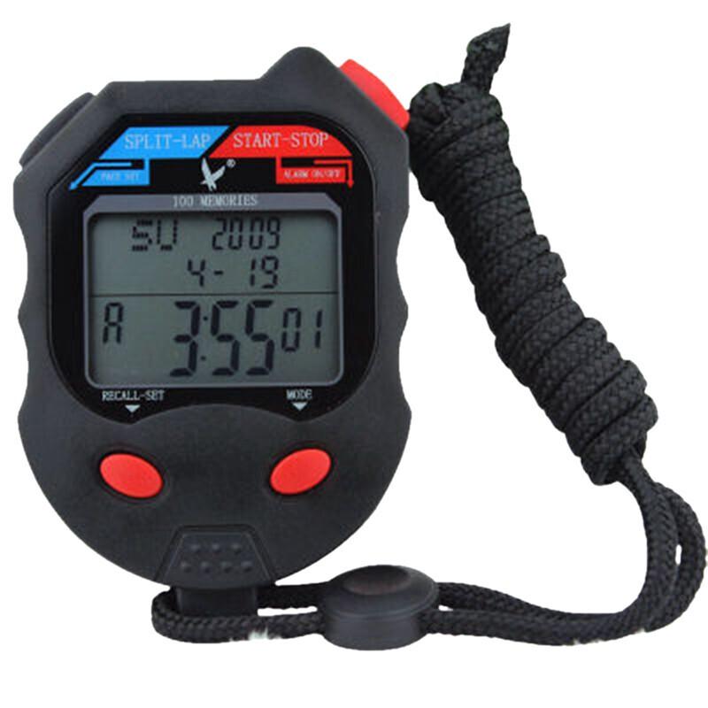 Tianfu PC100D 100-Lap Digital Sports Stopwatch