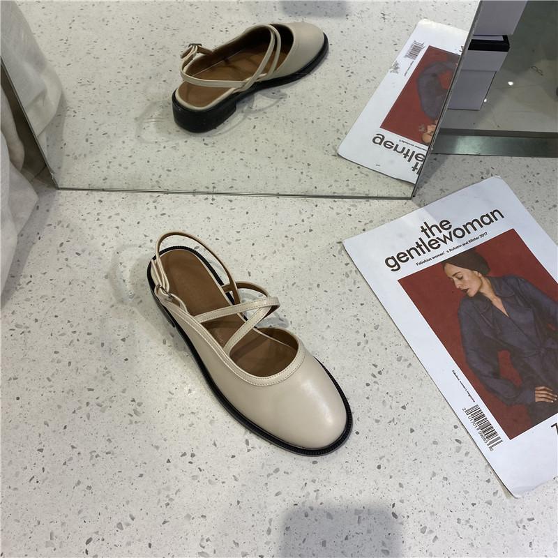 Ретро сандалии-гладиаторы с закрытым носком женские шлепанцы летняя обувь женская ремешок — фото 4