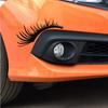 1 Pair 3D Charming Eyelashes Car Sticker Fake Eye Lash Car Headlight Funny Waterproof Decals Door Window Vinyl