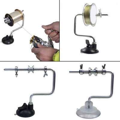 MUQZI Sportzubehör Tragbare Angelschnurrolle Metallspulensystem Spooler Winder Coil Tackle Tool