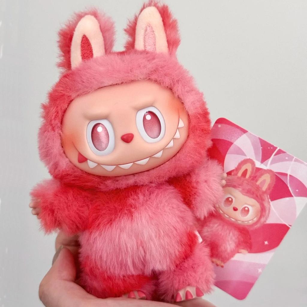 Anime Přívěsek na klíče Příšery Srdce Makronka Vinylová plyšová hračka Přívěsek na tašku Dekorace Sváteční dárek