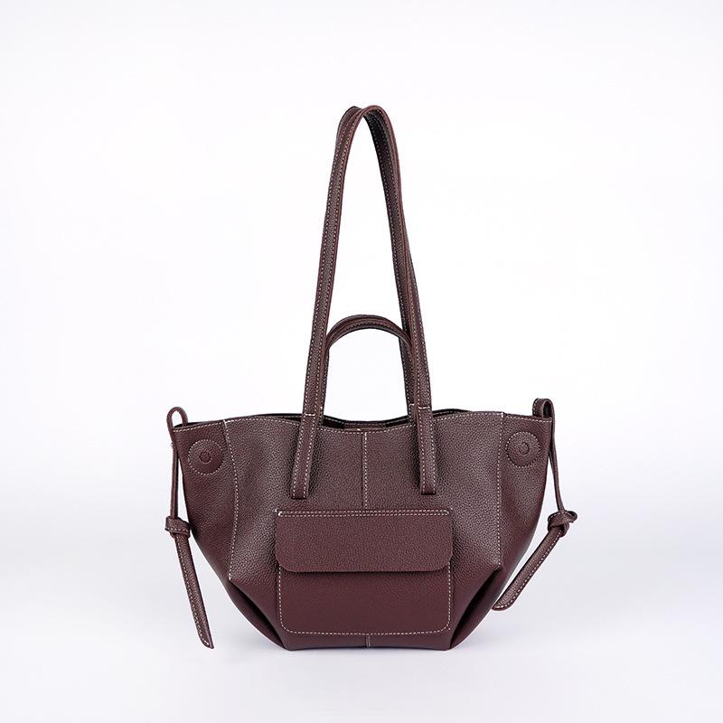 Geantă de mână nișă cu aripi, tendință coreeană 2025 pentru femei – Geantă tote de mare capacitate