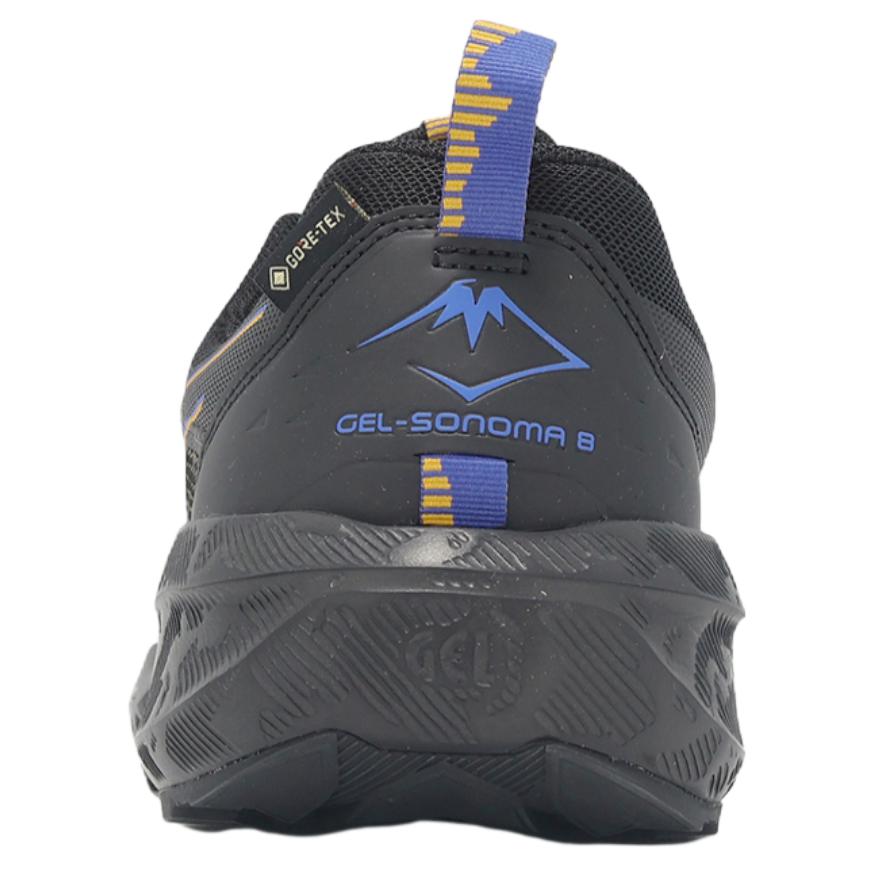 Asics Gel-Sonoma 8 Gtx Versatile Comfortable Shock Absorbing Waterproof Breathable Support Trail Running Shoes Unisex sneaker Black 1011B977-003