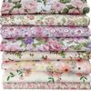 Set of 8 Floral Stylish Fabric Scraps for and Pink Fabric, 40x50cm, Crafts, Patchwork, More,