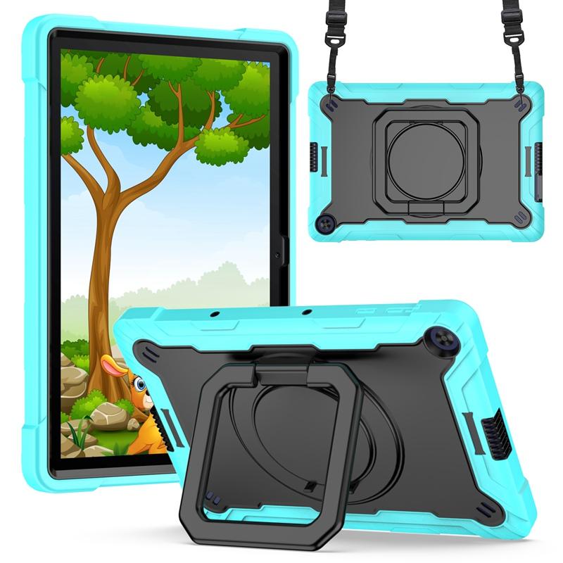 Tablet Fällen Abdeckung Für Huawei MatePad T10S 10,1 "AGS3-L09 AGS3-W09 Hand Ring Ständer Kinder Fall Für Huawei MatePad T10 9,7" AGR-L09 / W09 Fundas