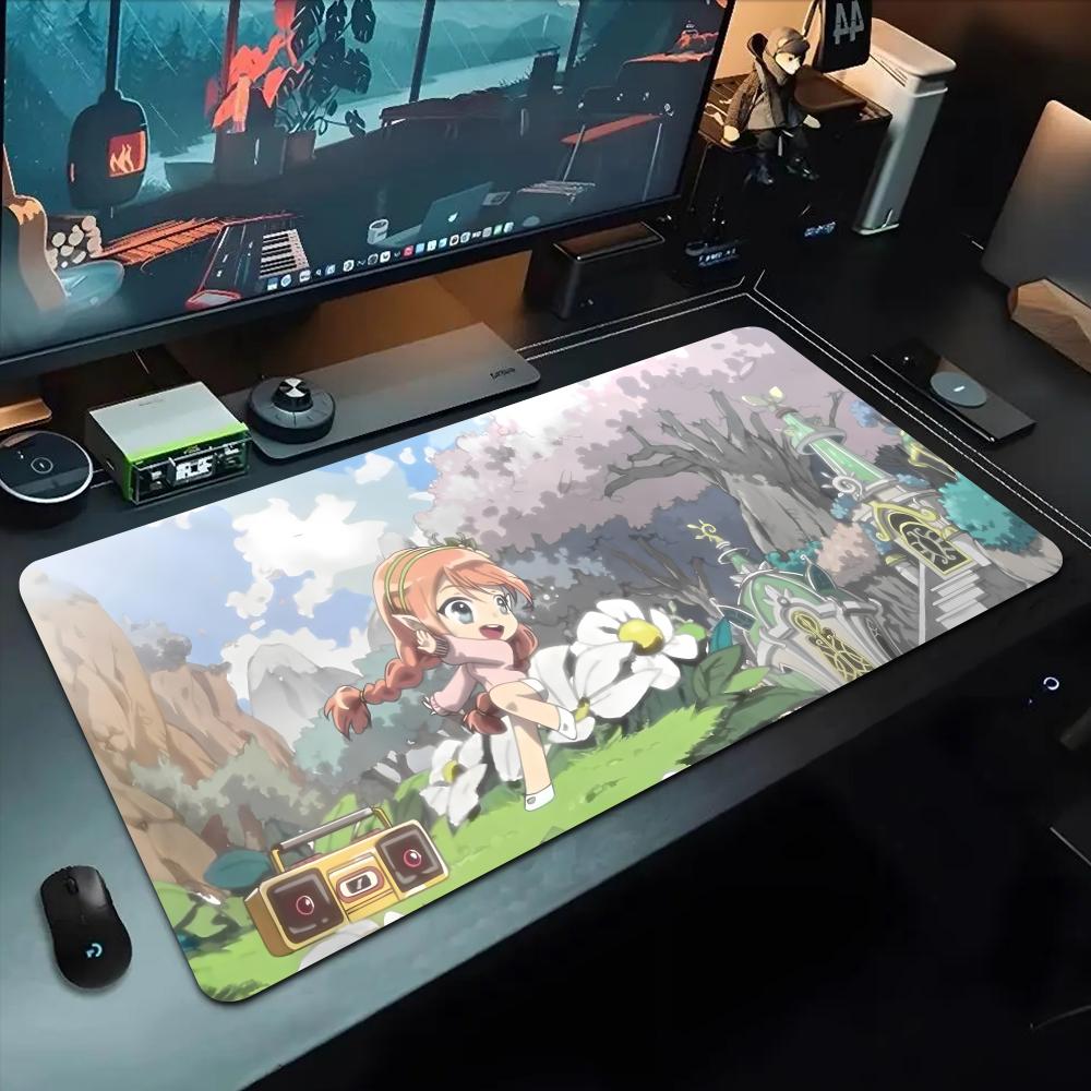 MapleStory Mouse Pad 500X1000 Mm Large Gaming Mousepad Gamer XL Rubber Otaku Keyboard Pad Laptop Desk Mat
