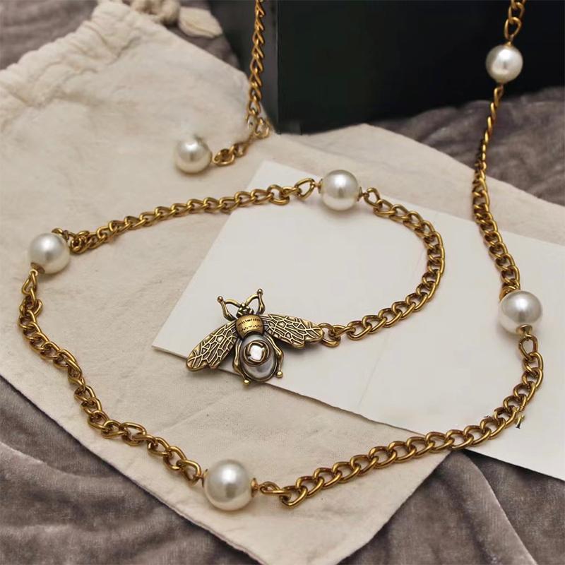 Luxury Versatile Long Waist Chain For Women Vintage Pearl Splice Metal Waist Belt High Quality Dress Decoration Chain Gifts