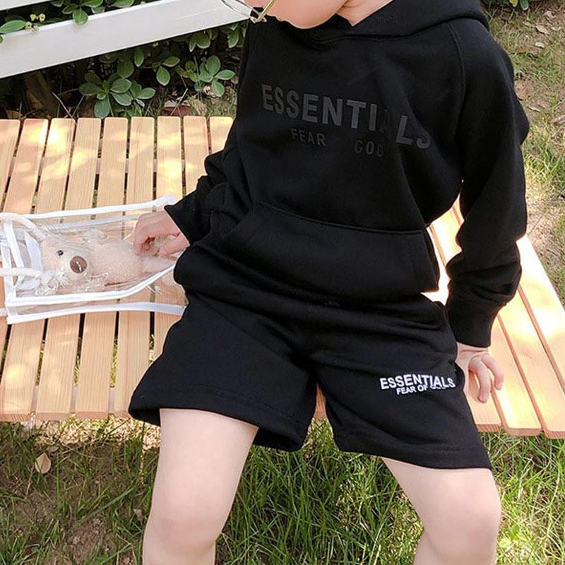 Kids Fleece Lined Hooded Sweatshirt Boys Girls Winter Casual Long Sleeve Top 3-8 Years