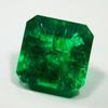Natural Colombian SQUARE Emerald Green 6.10 Ct   Loose Gemstones