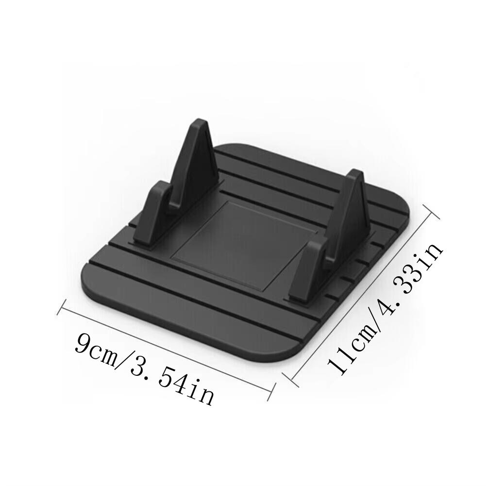 1/2/3pcs Anti-Slip Car Silicone Holder Mat Pad Dashboard Mobile Phone Stand Mount For Iphone Samsung Xiaomi In Car Gps Holder