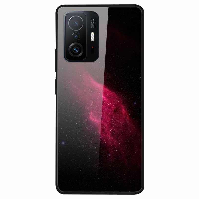 Luxury Case for Xiaomi Mi 11T Pro Cover Tempered Glass Cover for Xiaomi 11T 11 T Pro Phone Case for Xiaomi 11TPro Fundas 2021