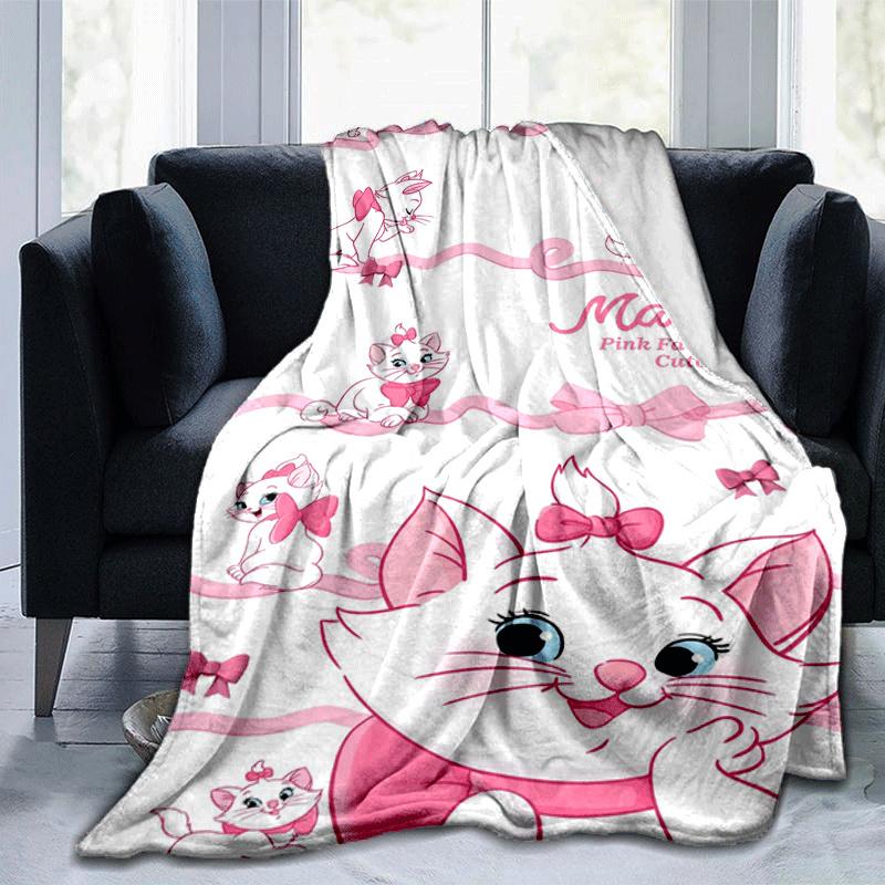 

1pc Marie Printing Blanket - Soft, All-Season Throw for Living Room, Bedroom,Travel 80cmx120cm(31inx47in)