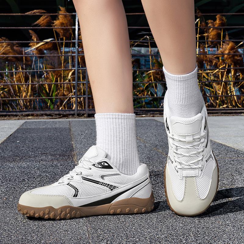 TUINANLE New Arrival Couple Sneakers Wide Fit Outdoor Minimalist Black Casual Shoes for All Day Wear