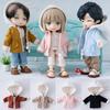 Multicolored Doll Hoodies Handmade Doll Coat for 1/12 BJD GSC p9 Dolls For 1/11 OB11 obitsu11 Dolls