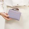 Multifunction Cash Purse Bag PU Leather Two-fold Short Wallets Pocket Purse Wallet  Women Men