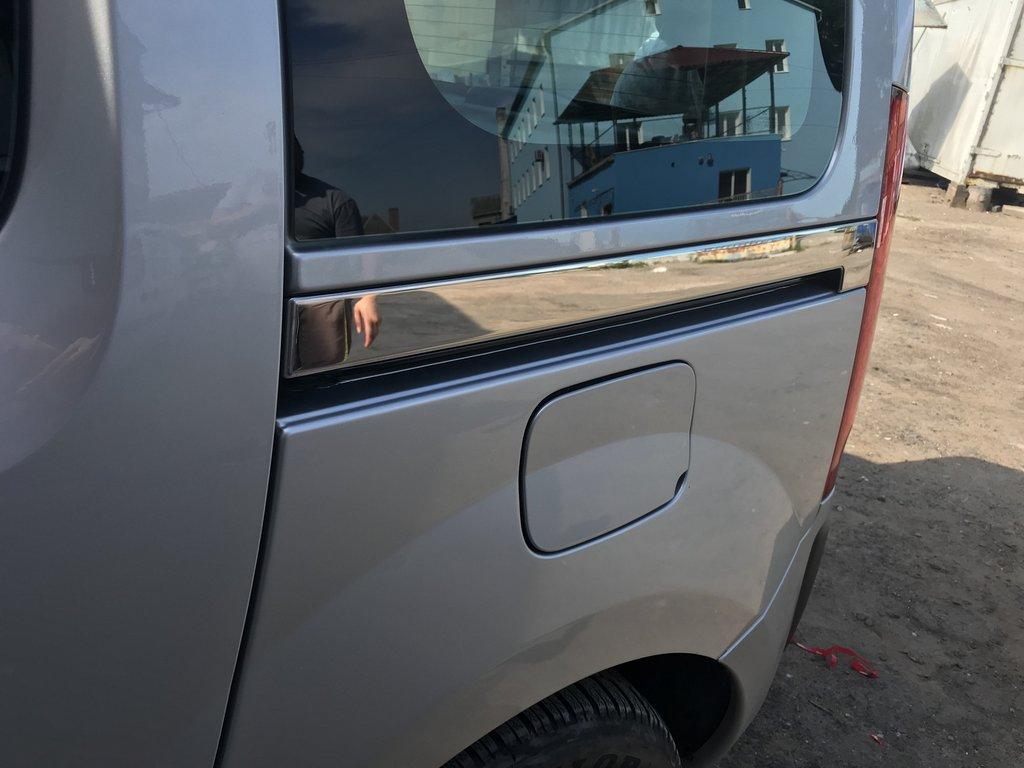 Schiebetürleiste (2 Stück, Edelstahl) für Renault Kangoo 2008-2020