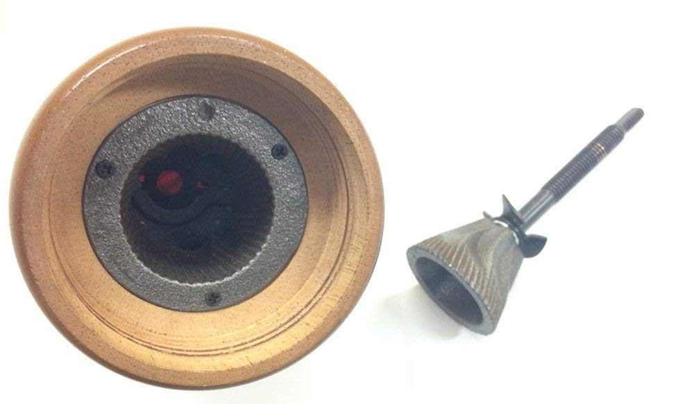 Kalita Coffee Mill Wooden Durable Cast Iron Cutter Natural N Adjustable Coarseness Coffee Mill Mill Grinder Hand Mill Manual Coffee Beginner Beginner