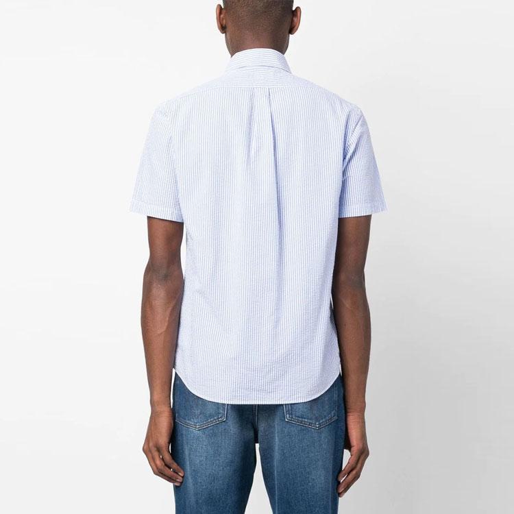 Polo Ralph Lauren Embroidered-logo Candy Stripe Shirt 710906574-002