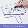 Compact Erasable Whiteboard for Classroom & Live Room Use – Mini Handheld Writing & Answer Board