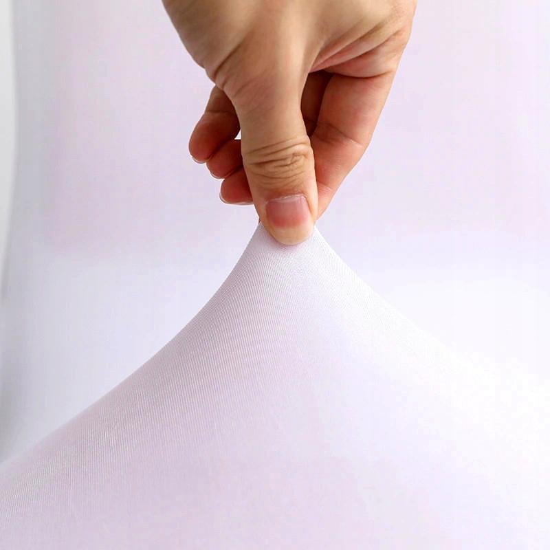 POKROWIEC OBRUS NA STÓŁ CATERINGOWY BANKIETOWY BIAŁY 180x76cm ELASTYCZNY [25C]